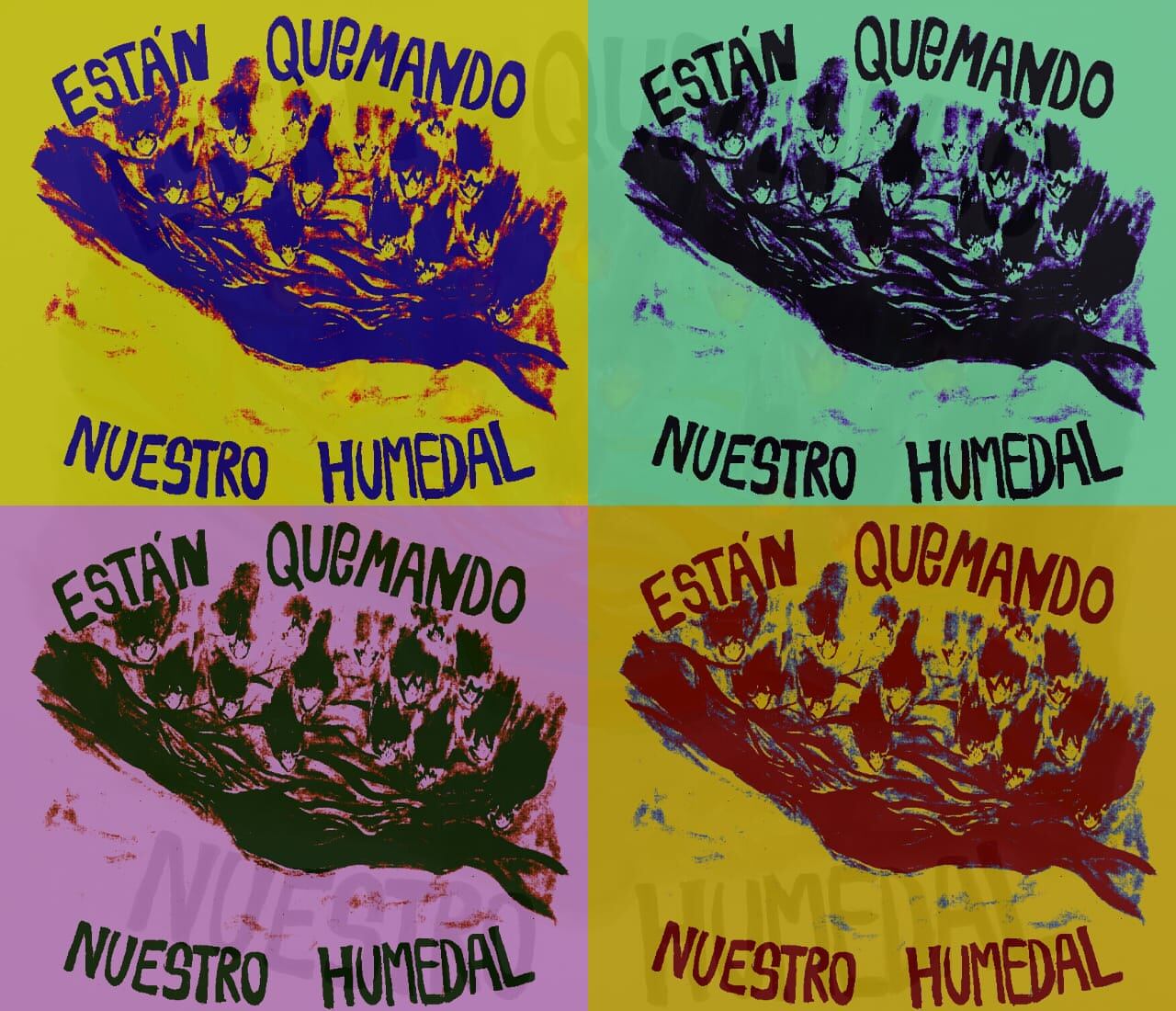 Imágenes del Proyectorazo realizado el 15 de julio en Victoria, Entre Ríos