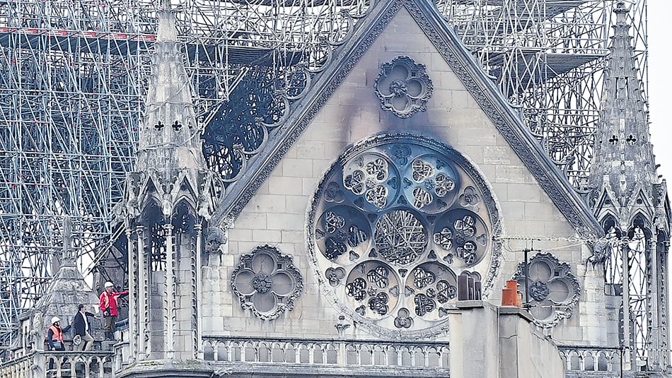 Las autoridades evaluaban ayer los daños.