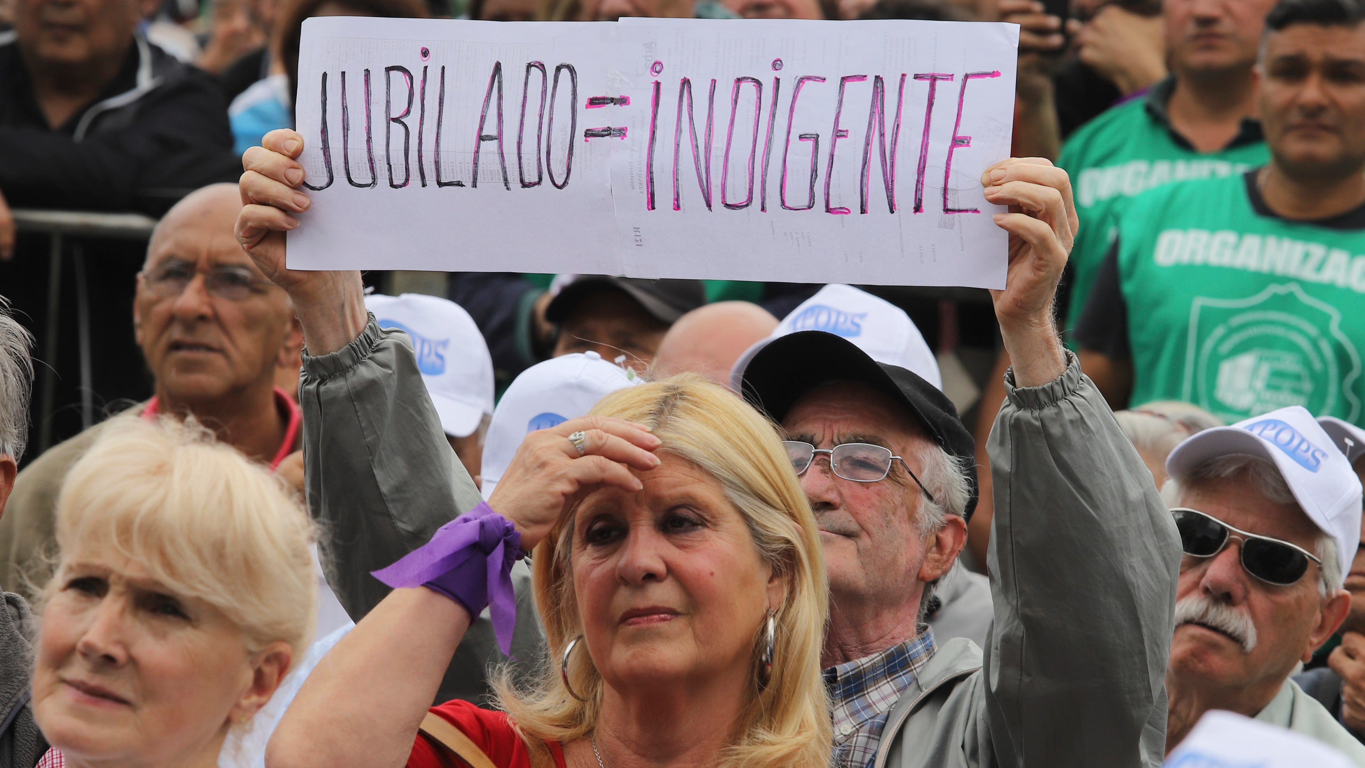 La marcha será en rechazo a los cambios en la moratoria previsional.