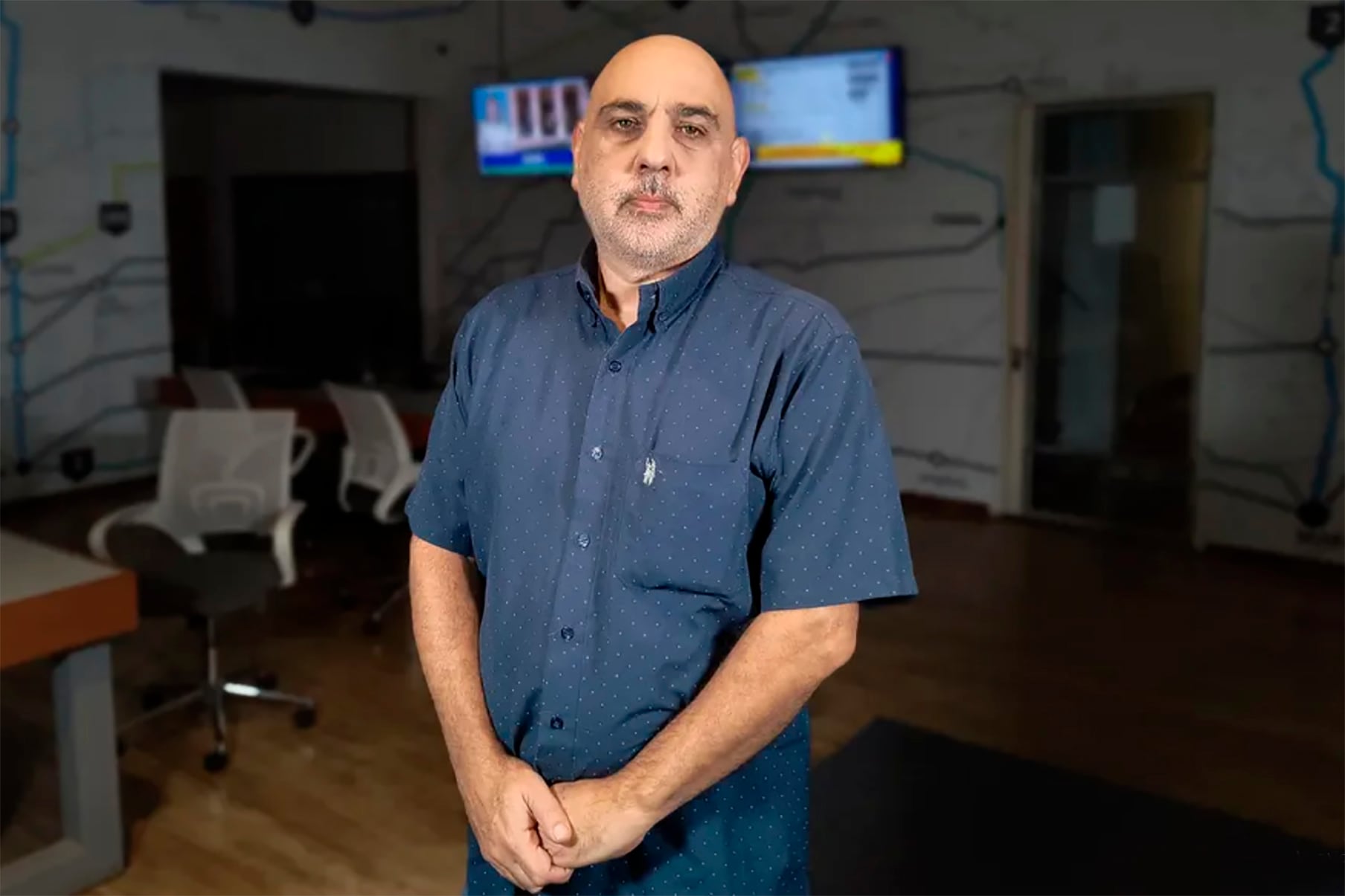 Hugo Russo, Secretario General de la Asociación Judicial Bonaerense.