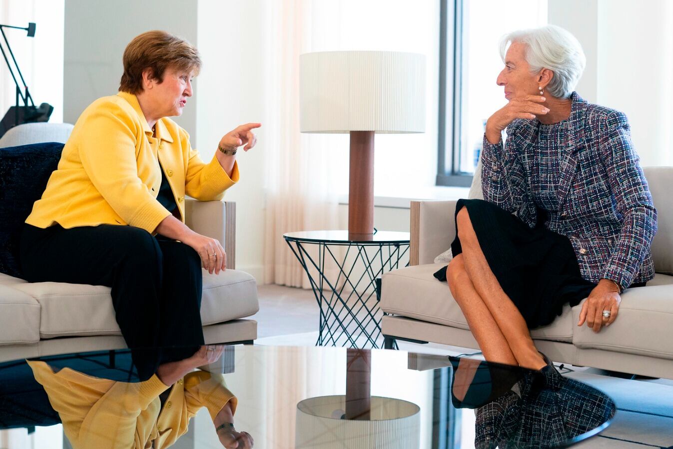 ¿Fuiste vos o fui yo? Kristalina Georgieva y Christine Lagarde, firmantes por el FMI de la refinanciación y el acuerdo original con Argentina