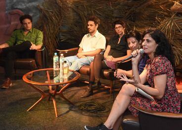 Como parte del proyecto, la prensa y parte del elenco fueron invitados a un Conversatorio.