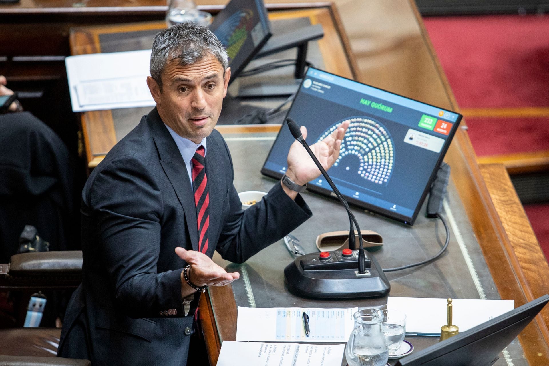 En su cuenta de X, Martín Menem desestimó la importancia de la reunión autoconvocada de la Comisión de Libertad de Expresión de Diputados