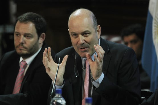 El presidente del Banco Central ,Federico Sturzenegger.