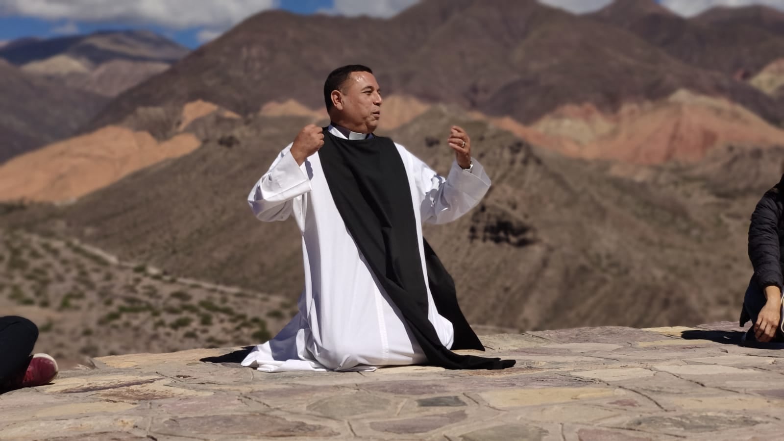 En el Festival Encuentros Mágicos, en Tilcara.