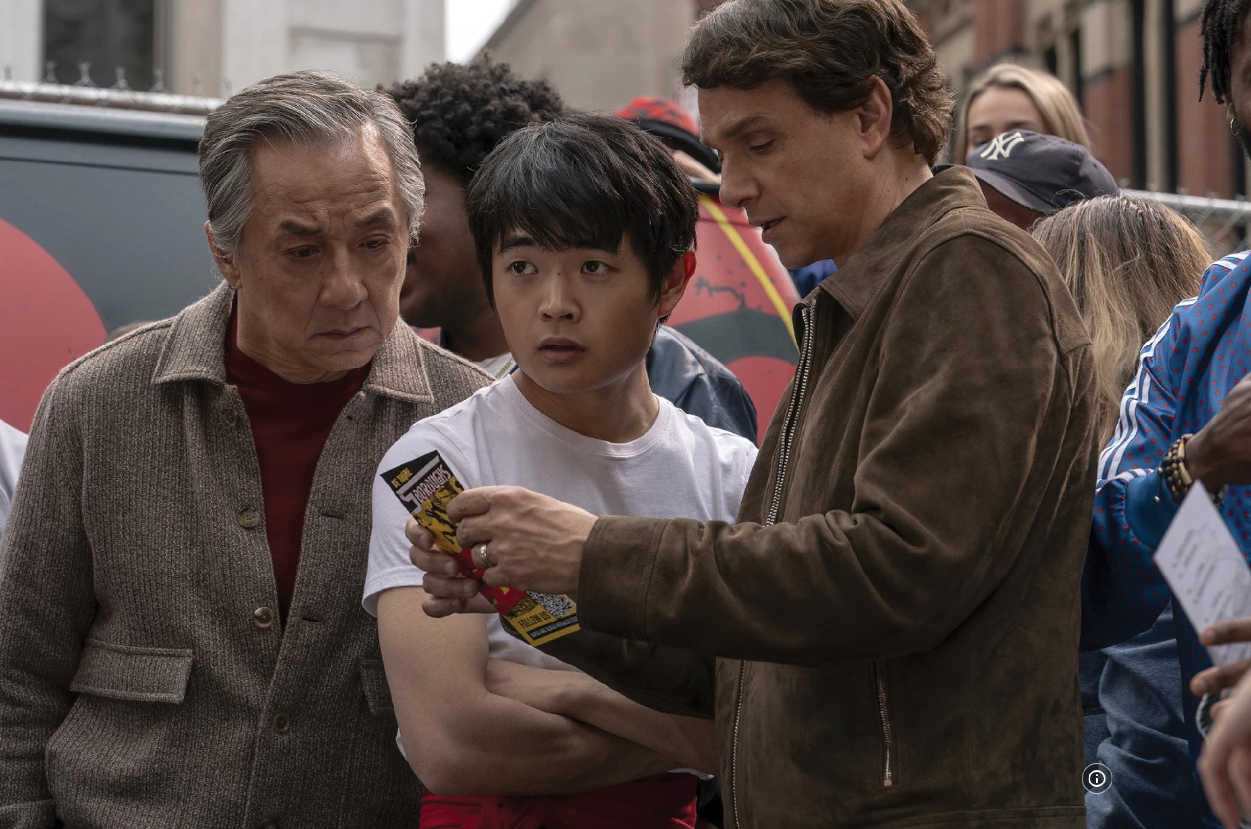 Jackie Chan, Ben Wang y Ralph Macchio, tres generaciones de Karate Kid