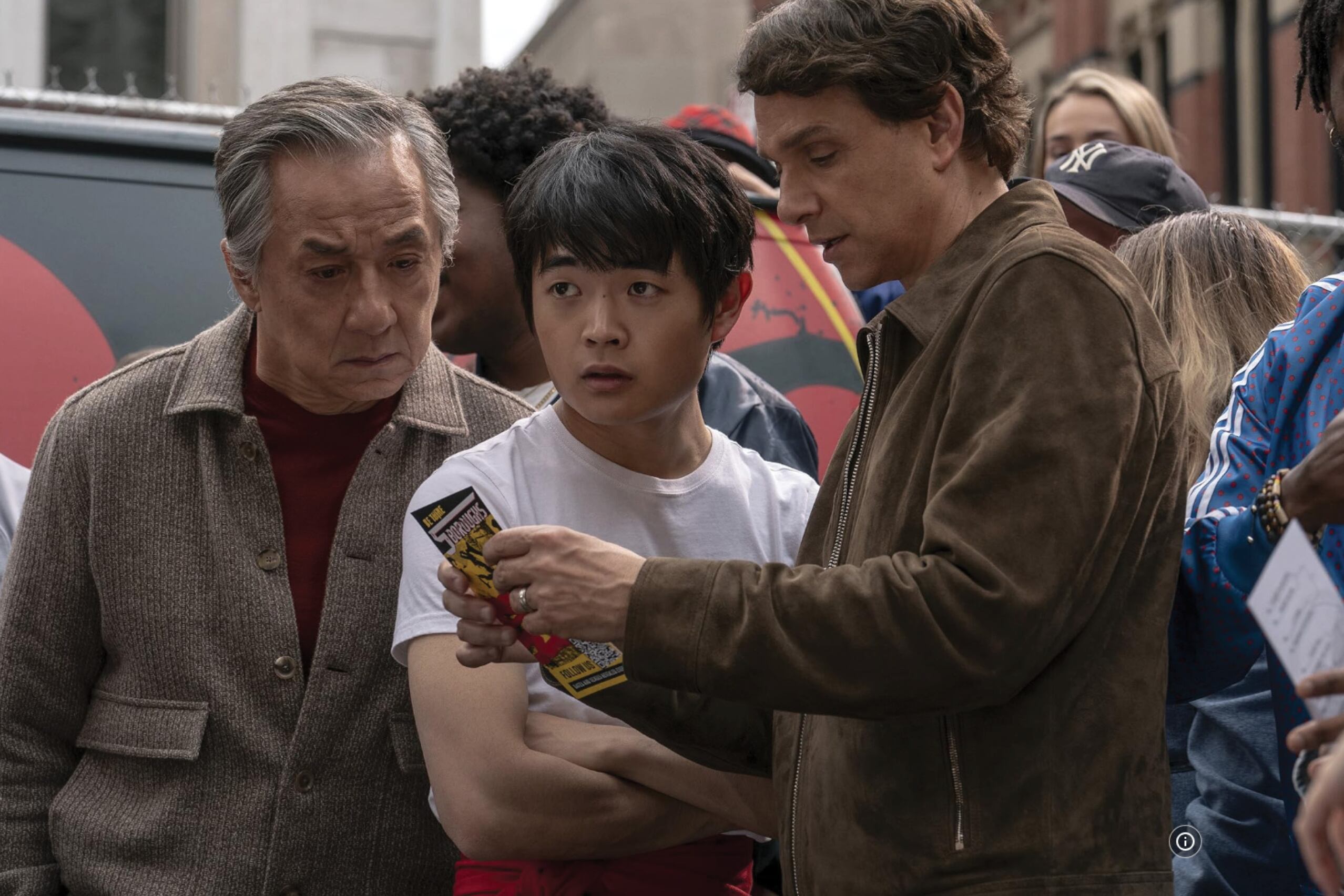 Jackie Chan, Ben Wang y Ralph Macchio, tres generaciones de Karate Kid