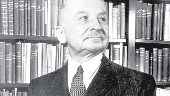 Ludwig von Mises, economista de la ultraliberal Escuela Austríaca.
