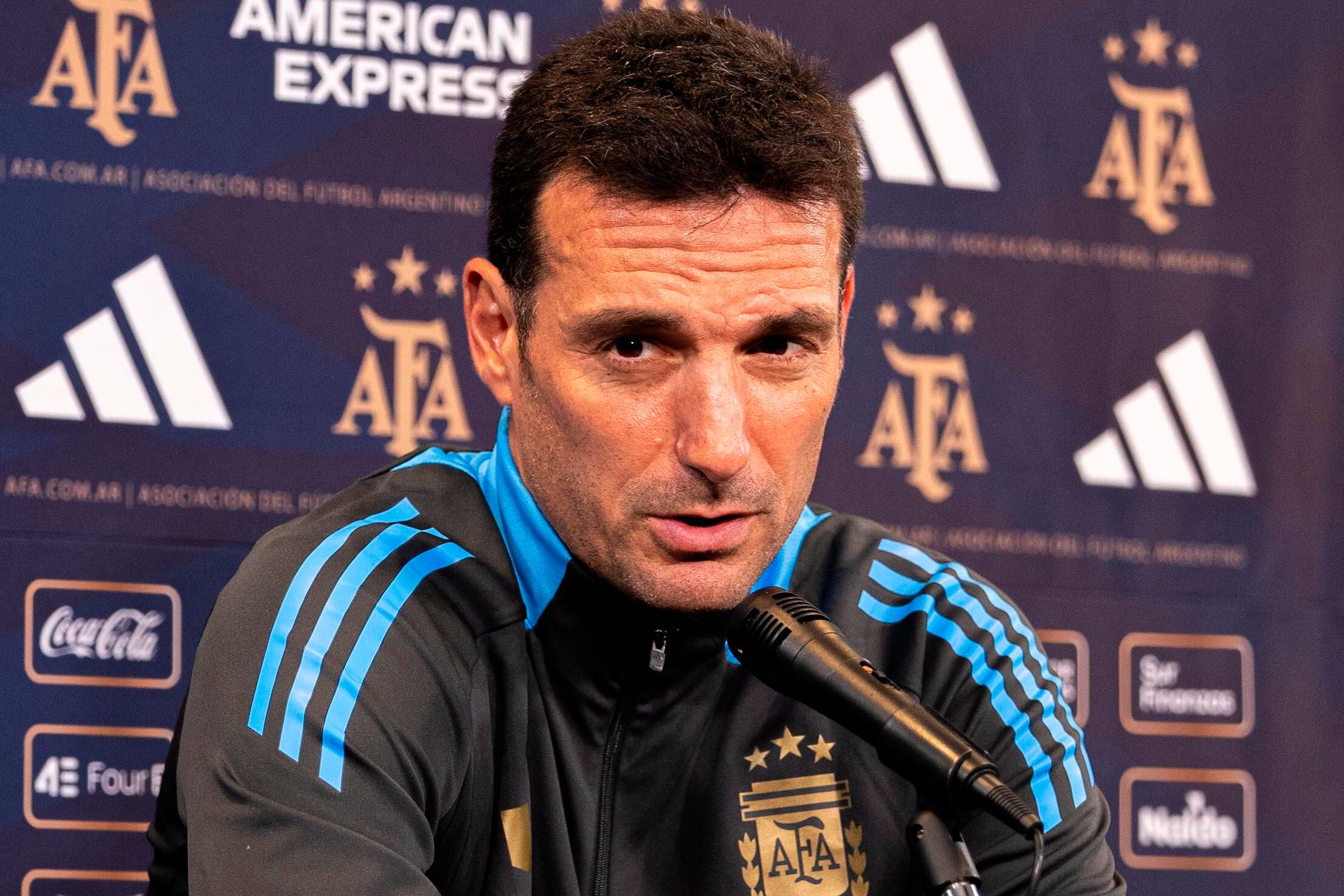 El técnico del seleccionado Lionel Scaloni