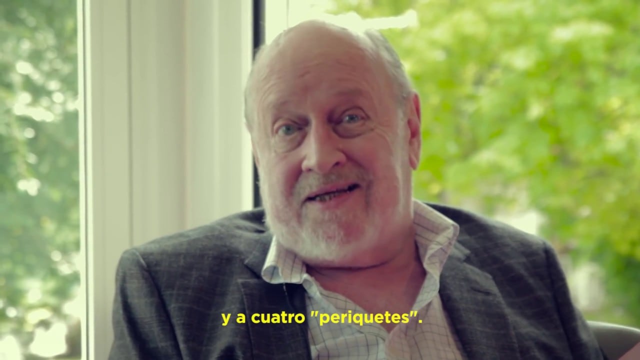 Marcos Mundstock en el último Congreso Internacional de la Lengua Española.