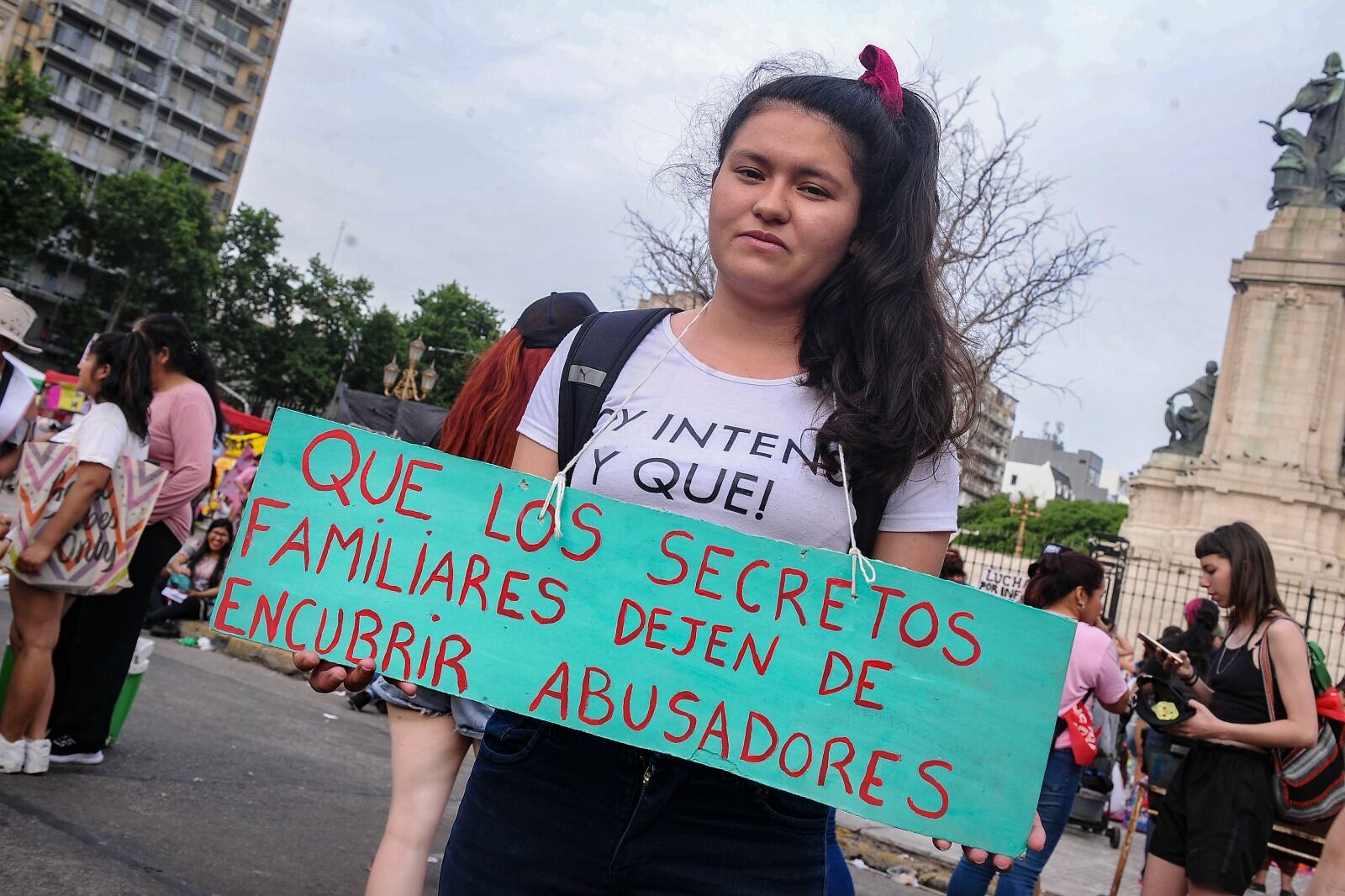 Una imagen de la última movilización del Grito Global contra el Abuso Sexual en la Infancia.