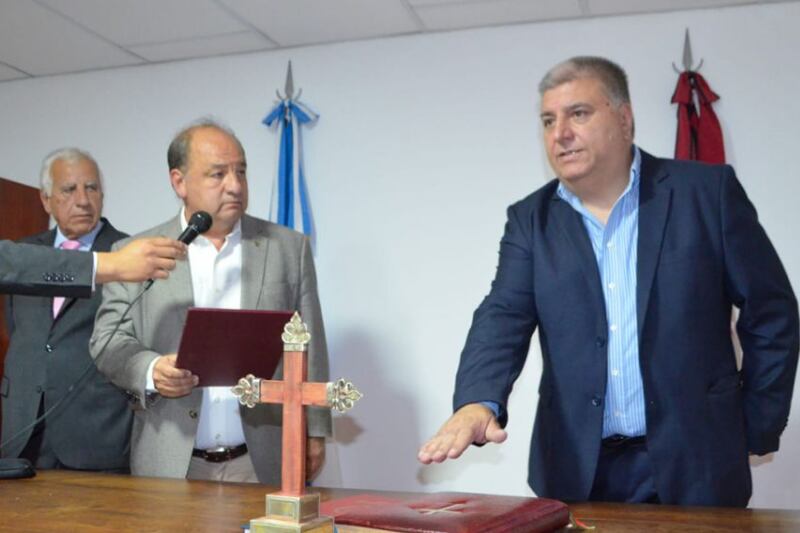 Domínguez y Villada tomaron juramento a Zigarán.