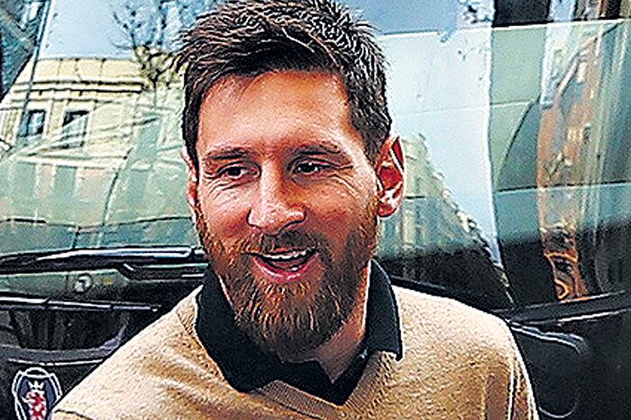 Lio llegó ayer a Rosario.