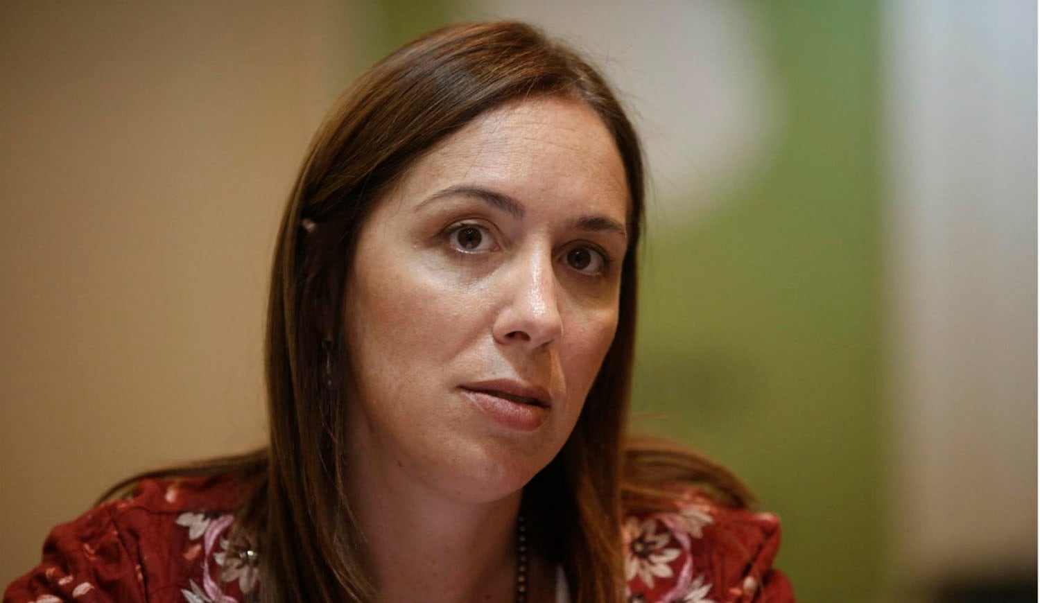 La exgobernadora María Eugenia Vidal.