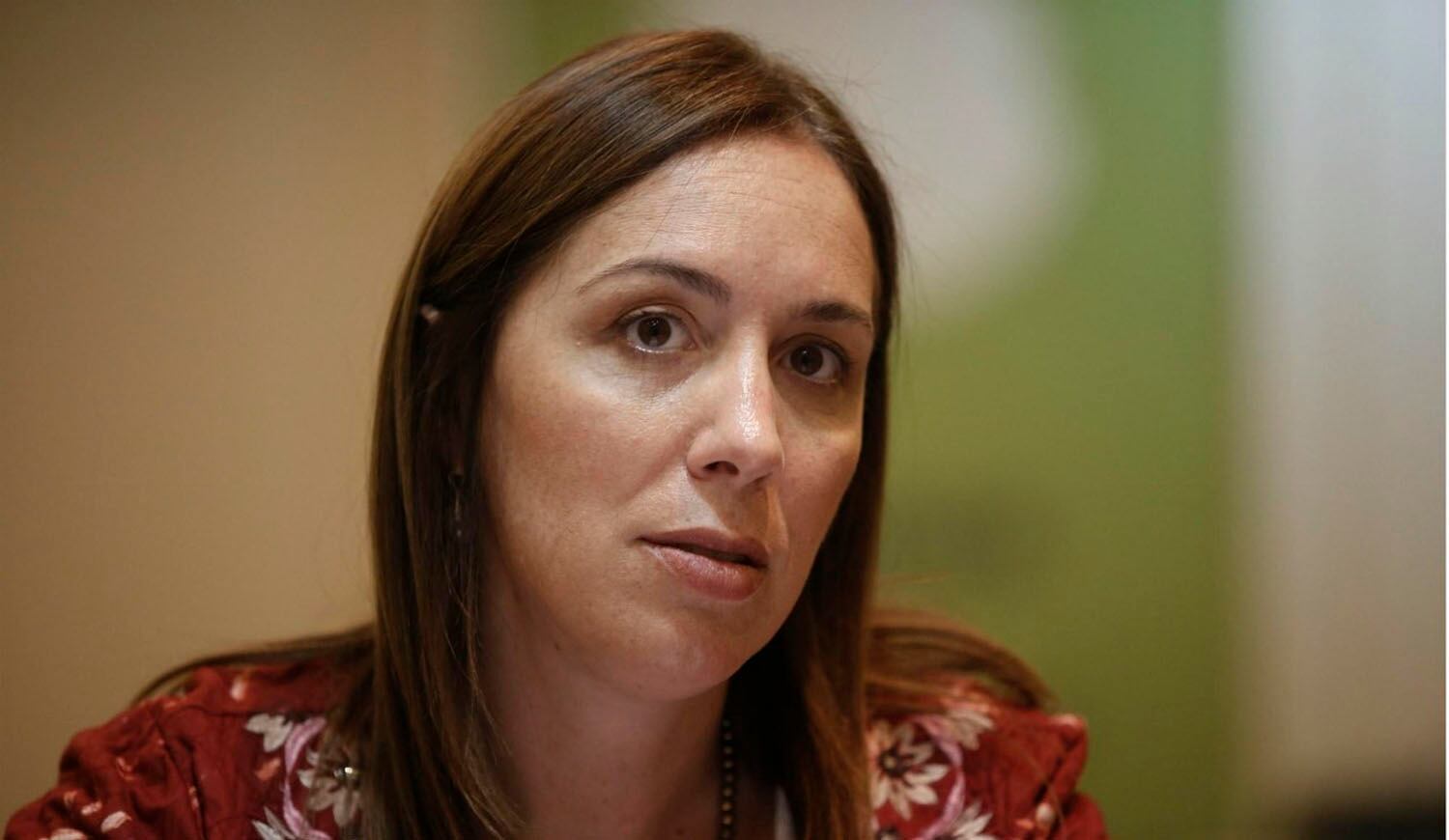 La exgobernadora María Eugenia Vidal.