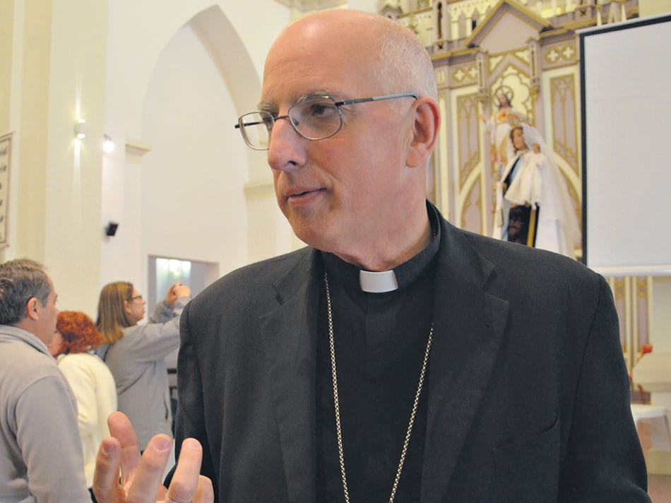 Santiago Olivera, el nuevo obispo castrense.