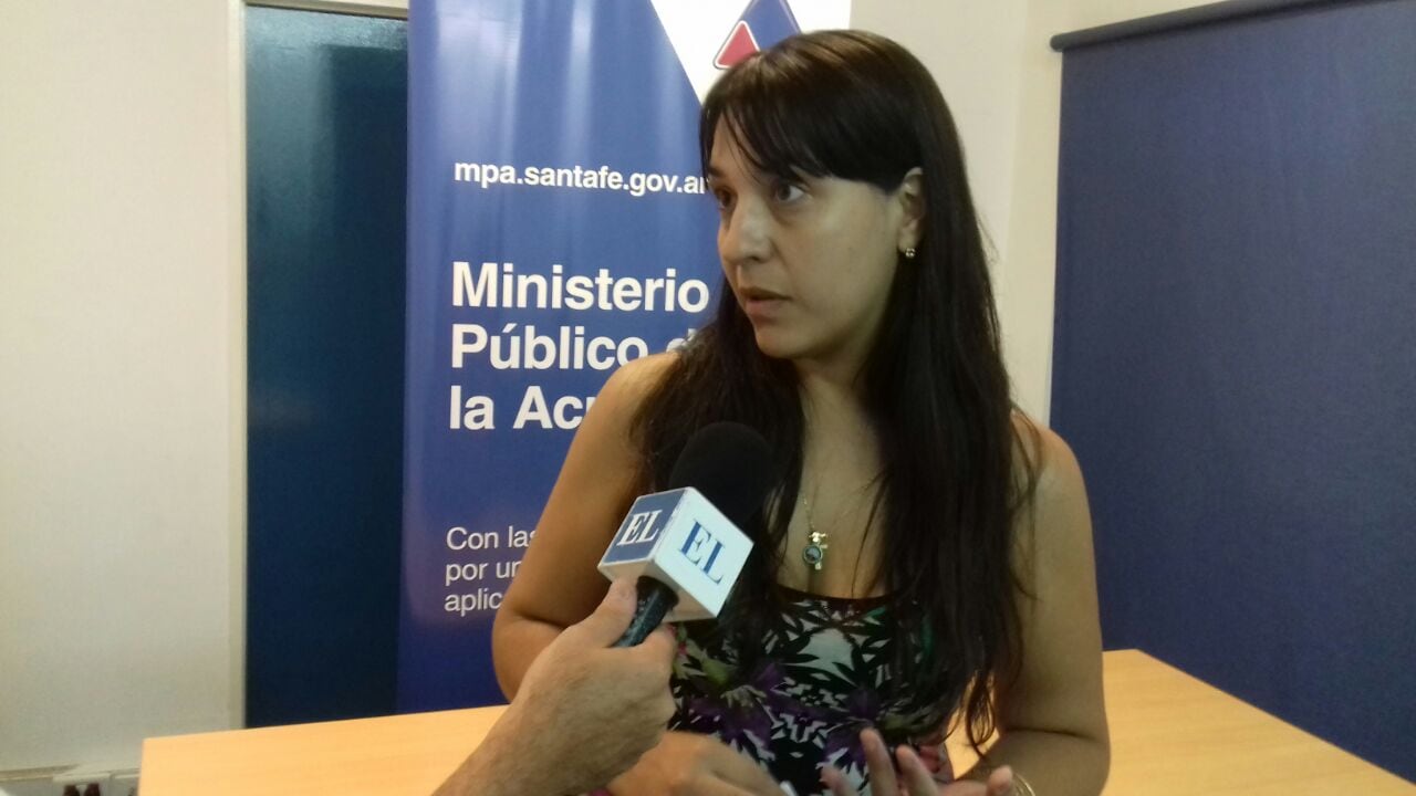La fiscal Alejandra del Río Ayala