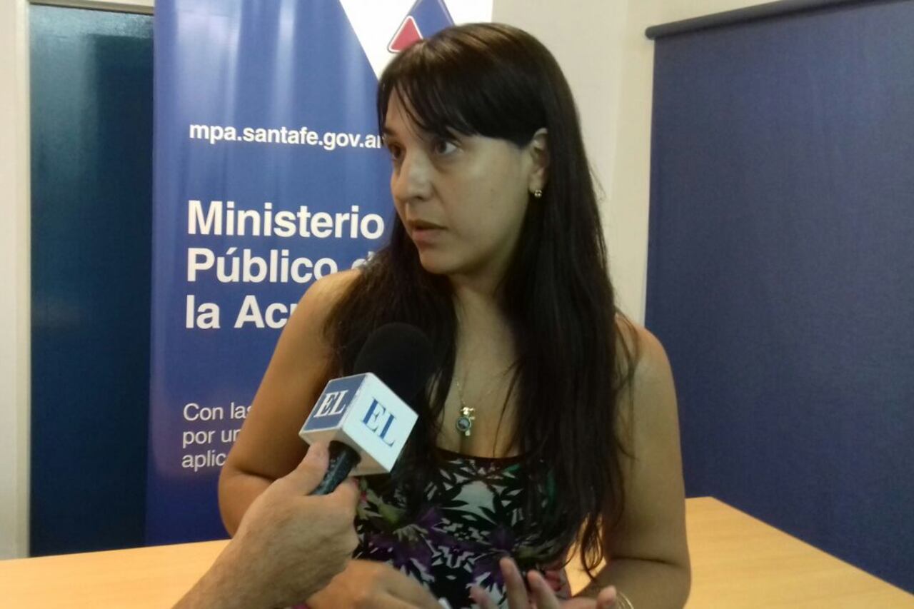 La fiscal Alejandra del Río Ayala
