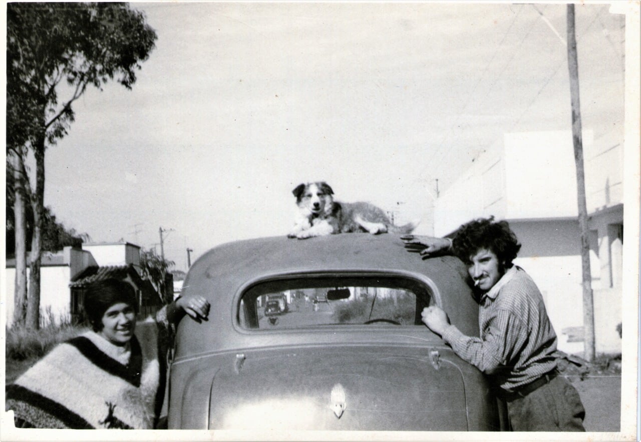 Gladys y su marido, Aníbal Puggioni, asesinado en 1975. 
