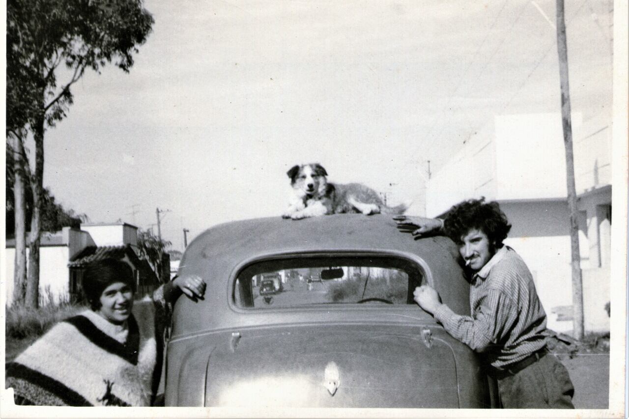 Gladys y su marido, Aníbal Puggioni, asesinado en 1975.