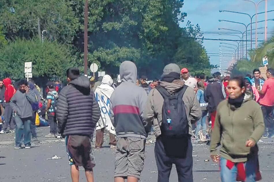 Los incidentes en la ciudad de Olavarría, final previsible a la falta de logística en la organización previa y posterior al show.