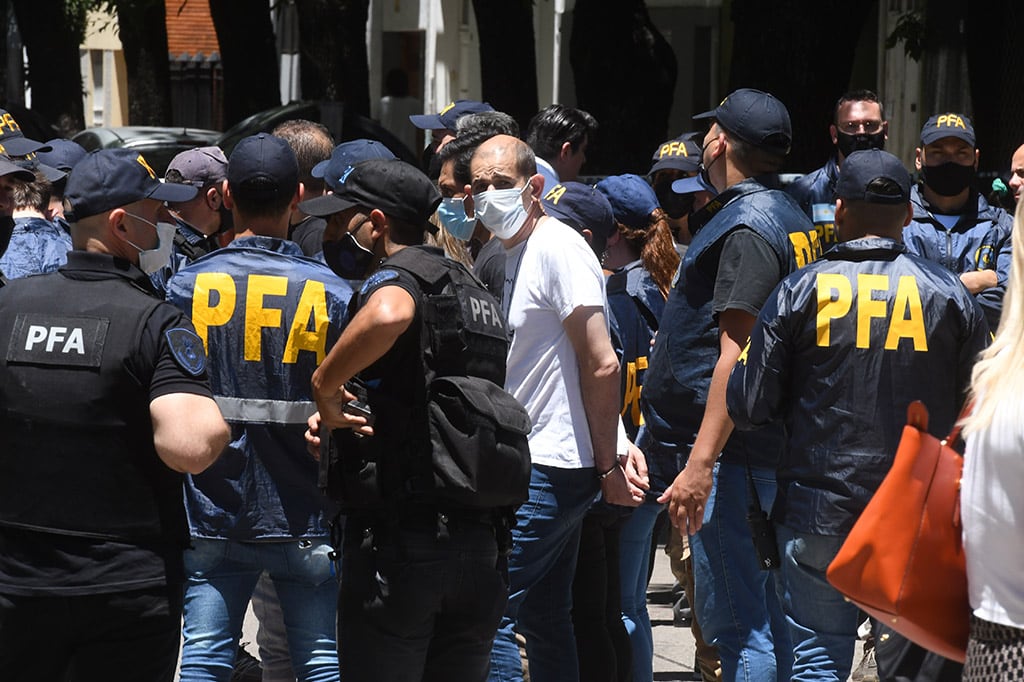 La reconstrucción del asesinato de Lucas González se realizó este martes con la presencia de los policías implicados en el crimen.