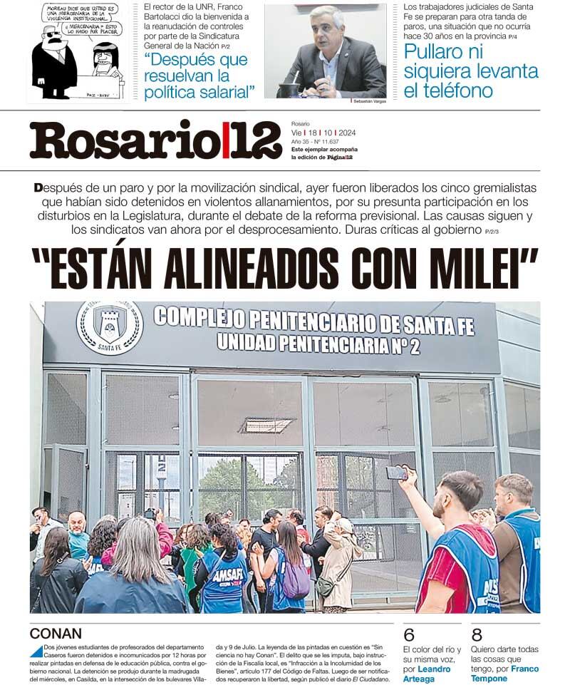 ESTÁN ALINEADOS CON MILEI - 17/10/2024