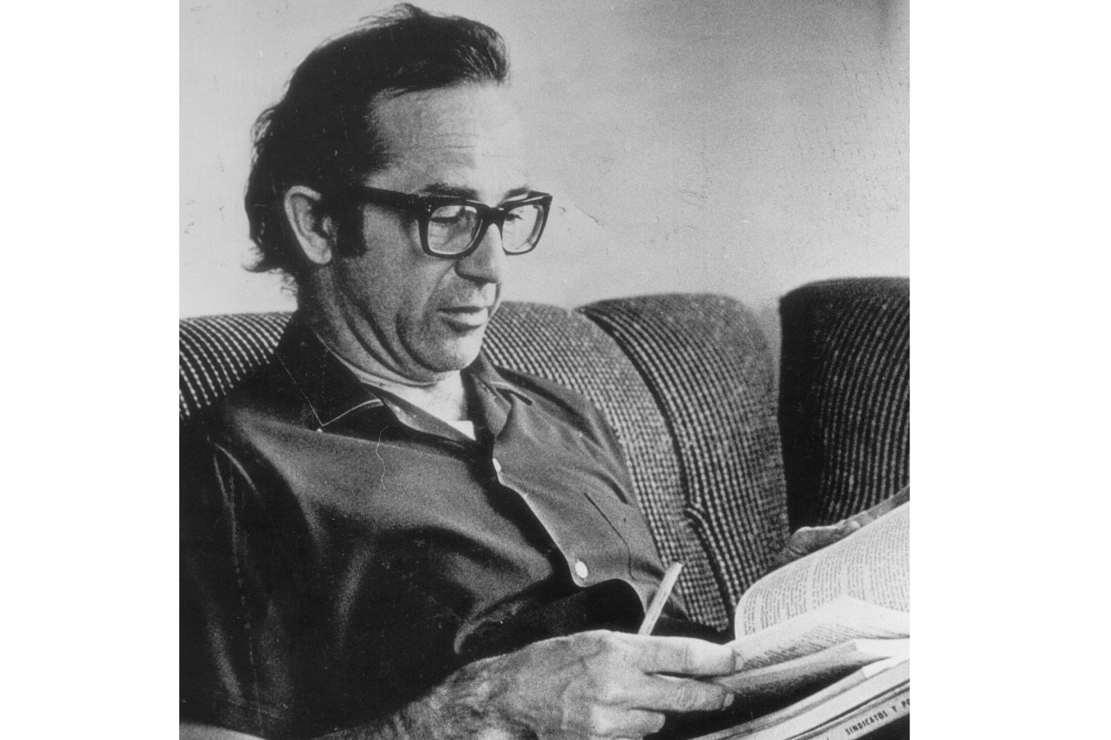 Rodolfo Walsh fue desaparecido por la última dictadura cívico-militar.