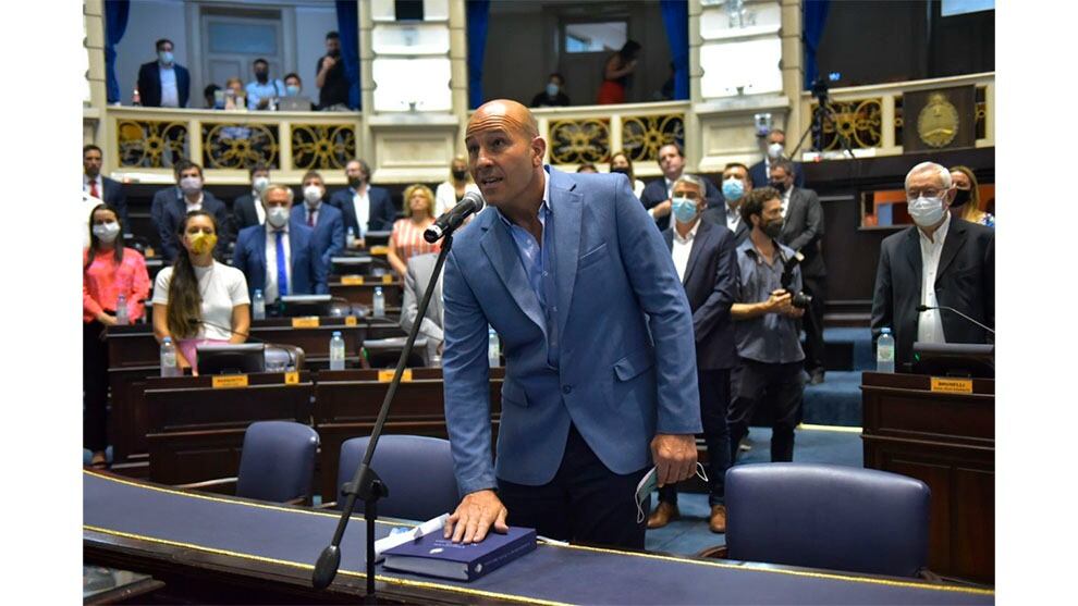 Martiniano Molina juró en la Cámara de Diputados bonaerense.