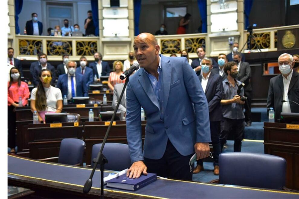 Martiniano Molina juró en la Cámara de Diputados bonaerense.