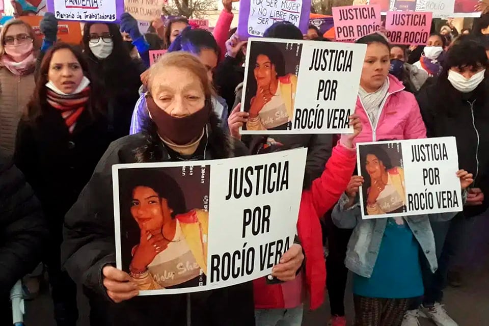 Rocío fue asesinada en la madrugada del domingo 12 de julio