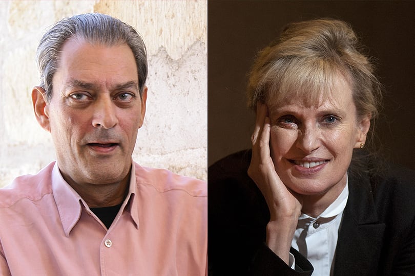 Paul Auster y Siri Hustvedt convocan a los jóvenes votar. Y a votar contra Trump. 
