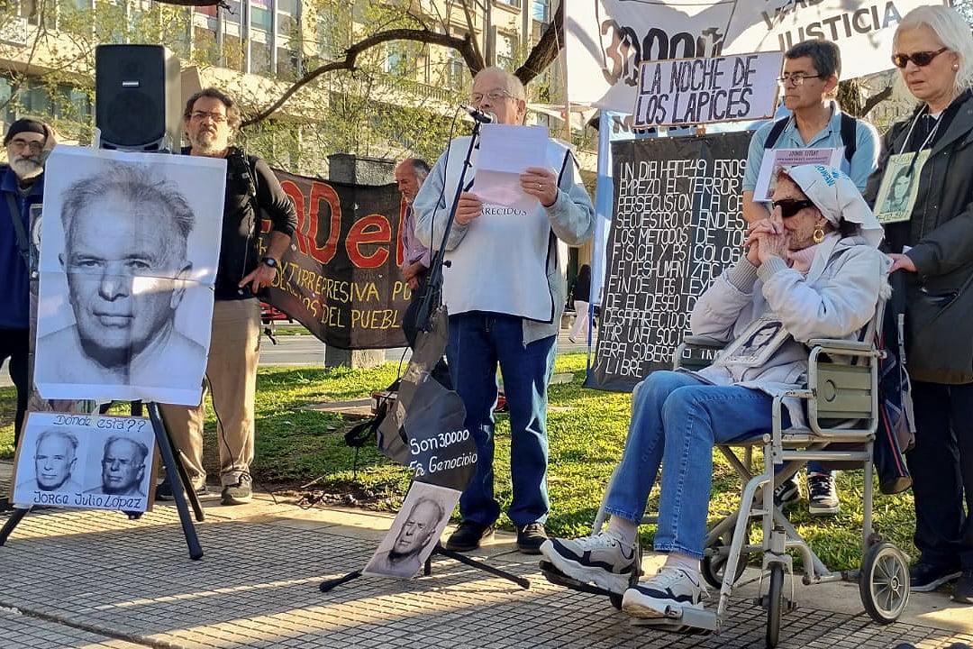 El homenaje a la vida y la lucha de Jorge Julio López.
