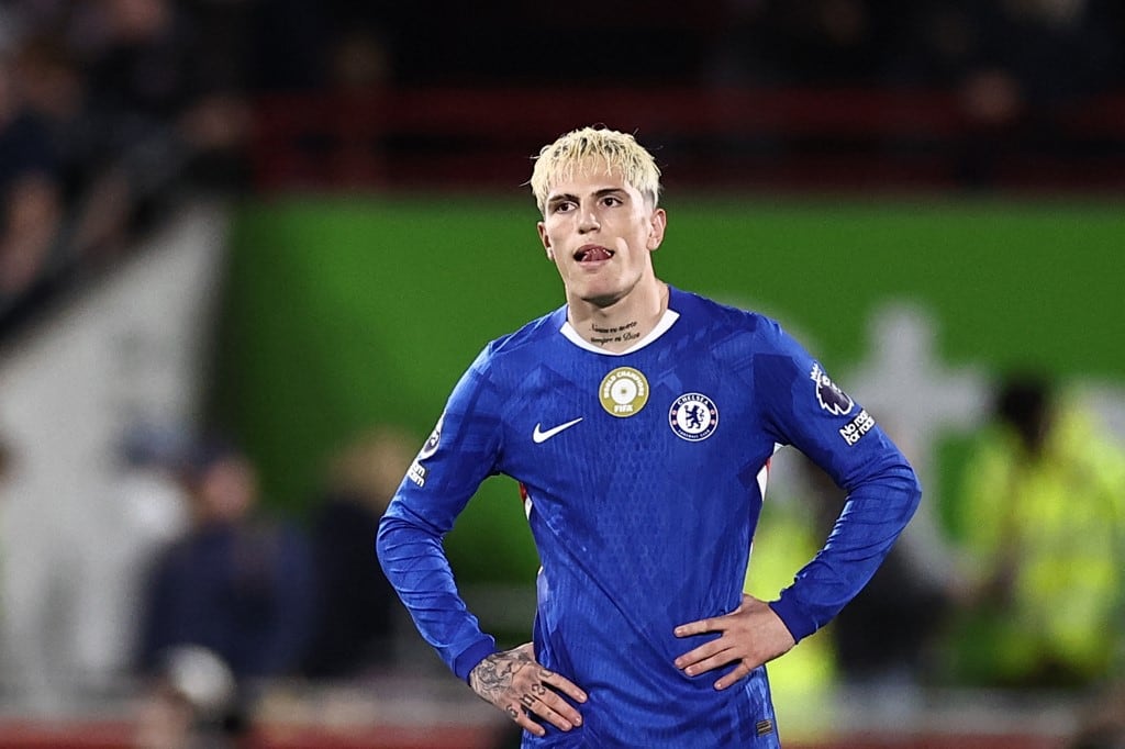 Alejandro Garnacho suma dos partidos en el Chelsea, entrando desde el banco.