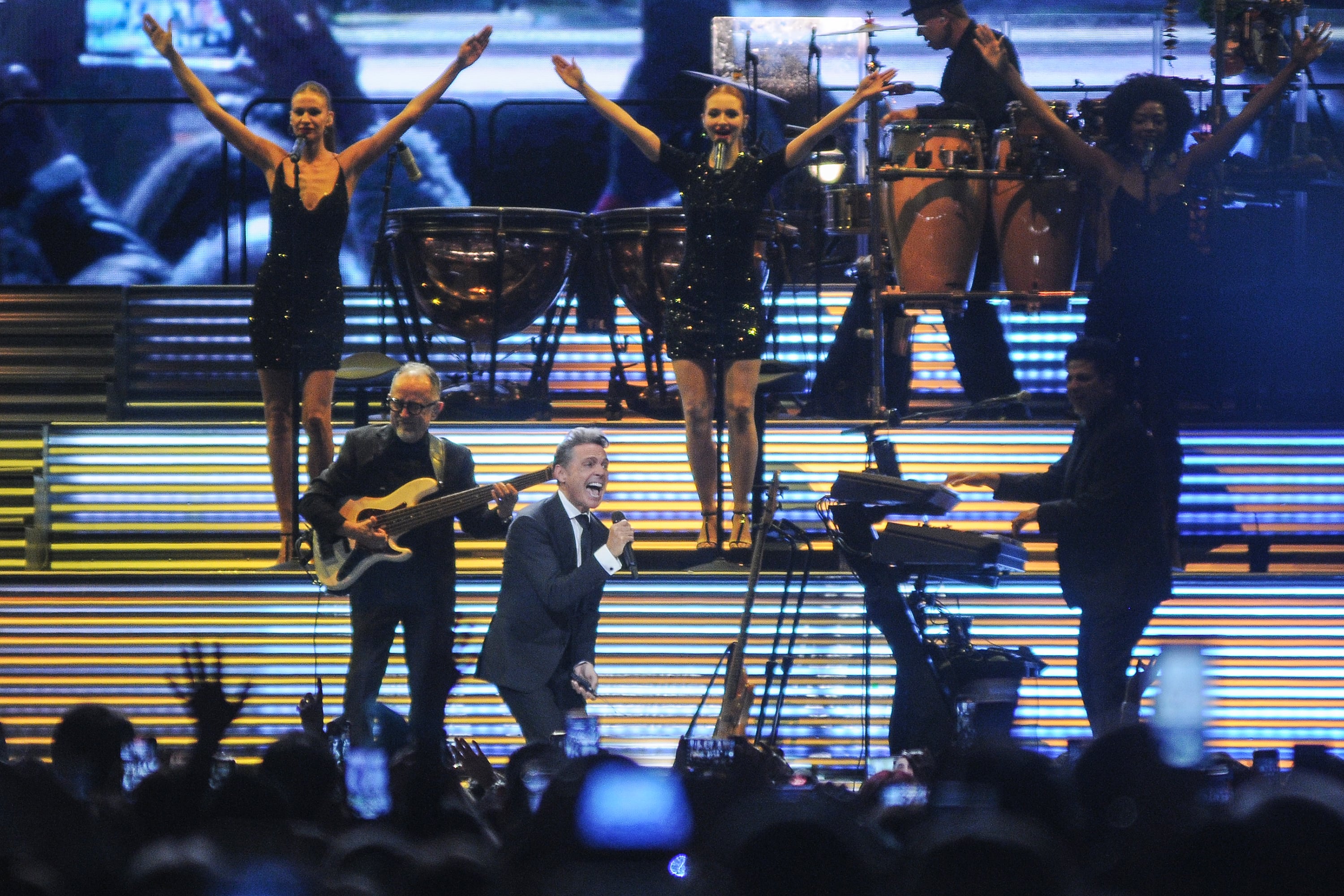 Cuando comenzó el show, el Movistar Arena estuvo a a un tris de la locura colectiva.