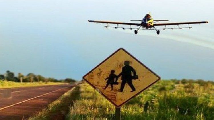 Las fumigaciones han sido moneda común en zonas urbanas y rurales de Exaltación de la Cruz.