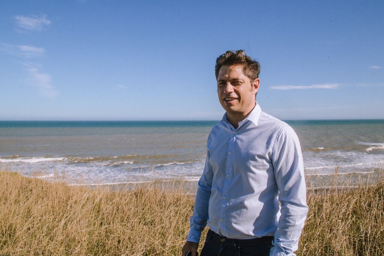 Kicillof se instaló en Chapadmalal durante el mes de enero.