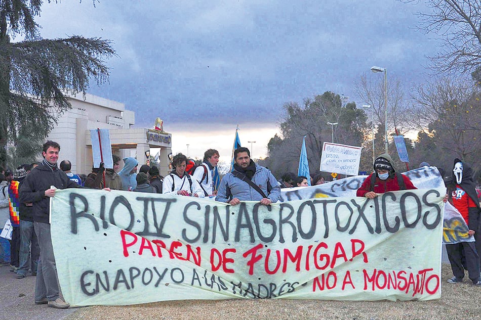 Los reclamos contra el uso de agrotóxicos fueron sostenido por la ONU.