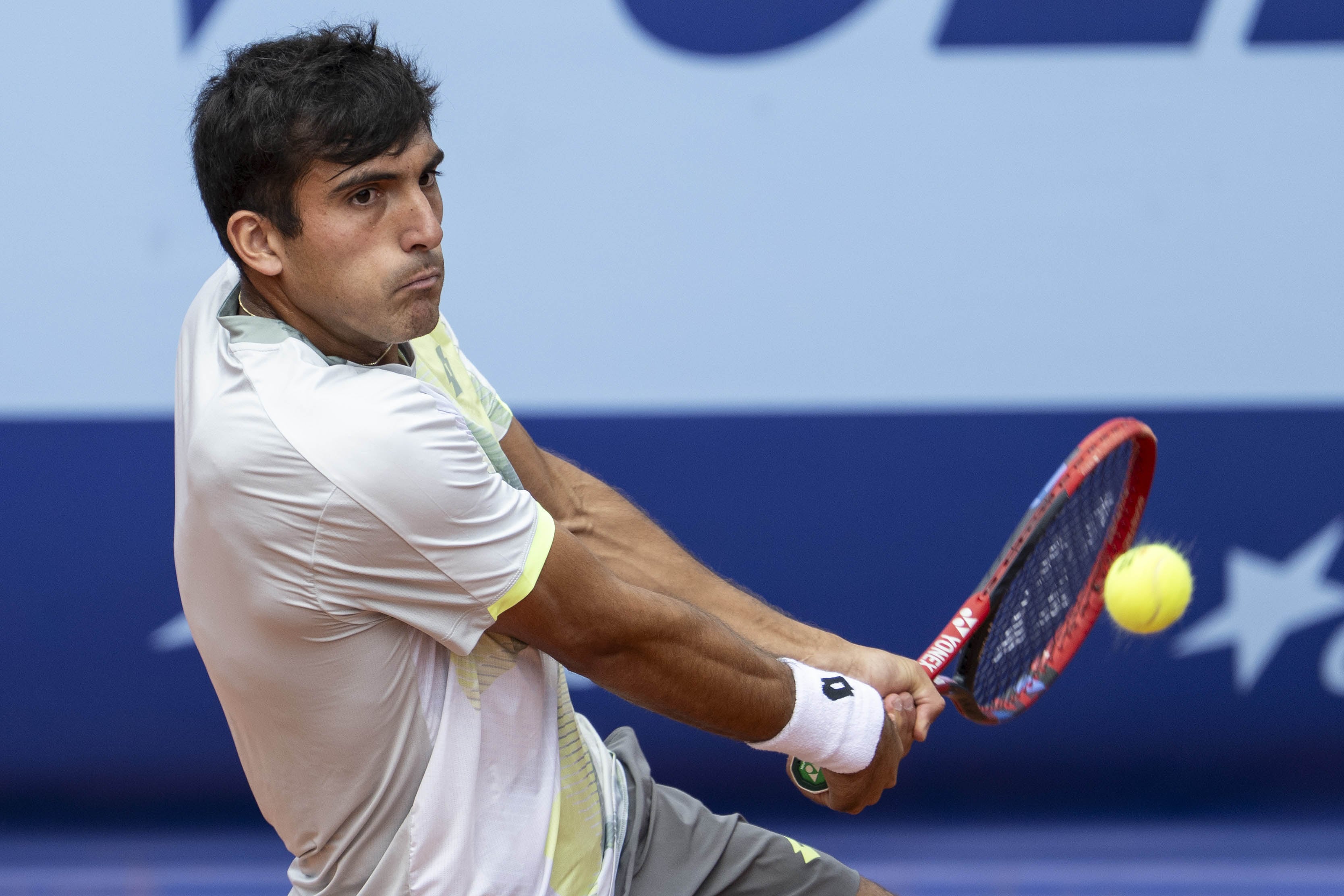 Burruchaga tiene 23 años y busca ser top 100 por primera vez en su trayectoria