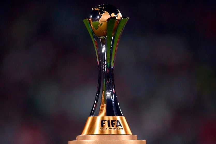 El preciado trofeo del Mundial de Clubes