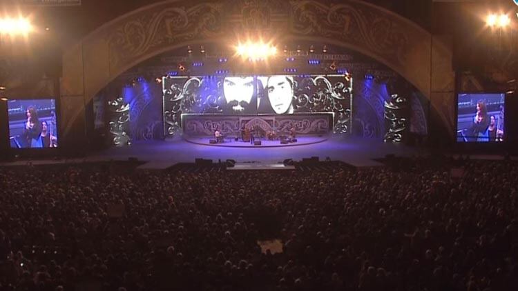 La imagen que generó abucheos en Cosquín.