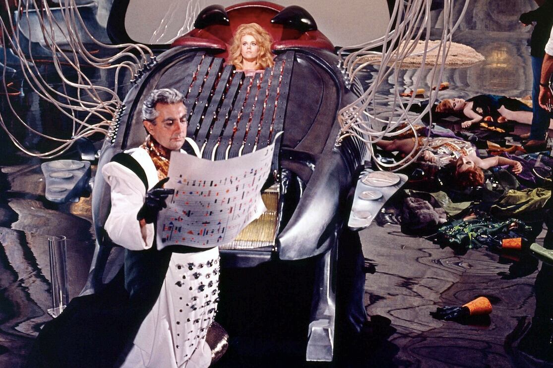 Barbarella y la máquina excesiva, según Roger Vadim