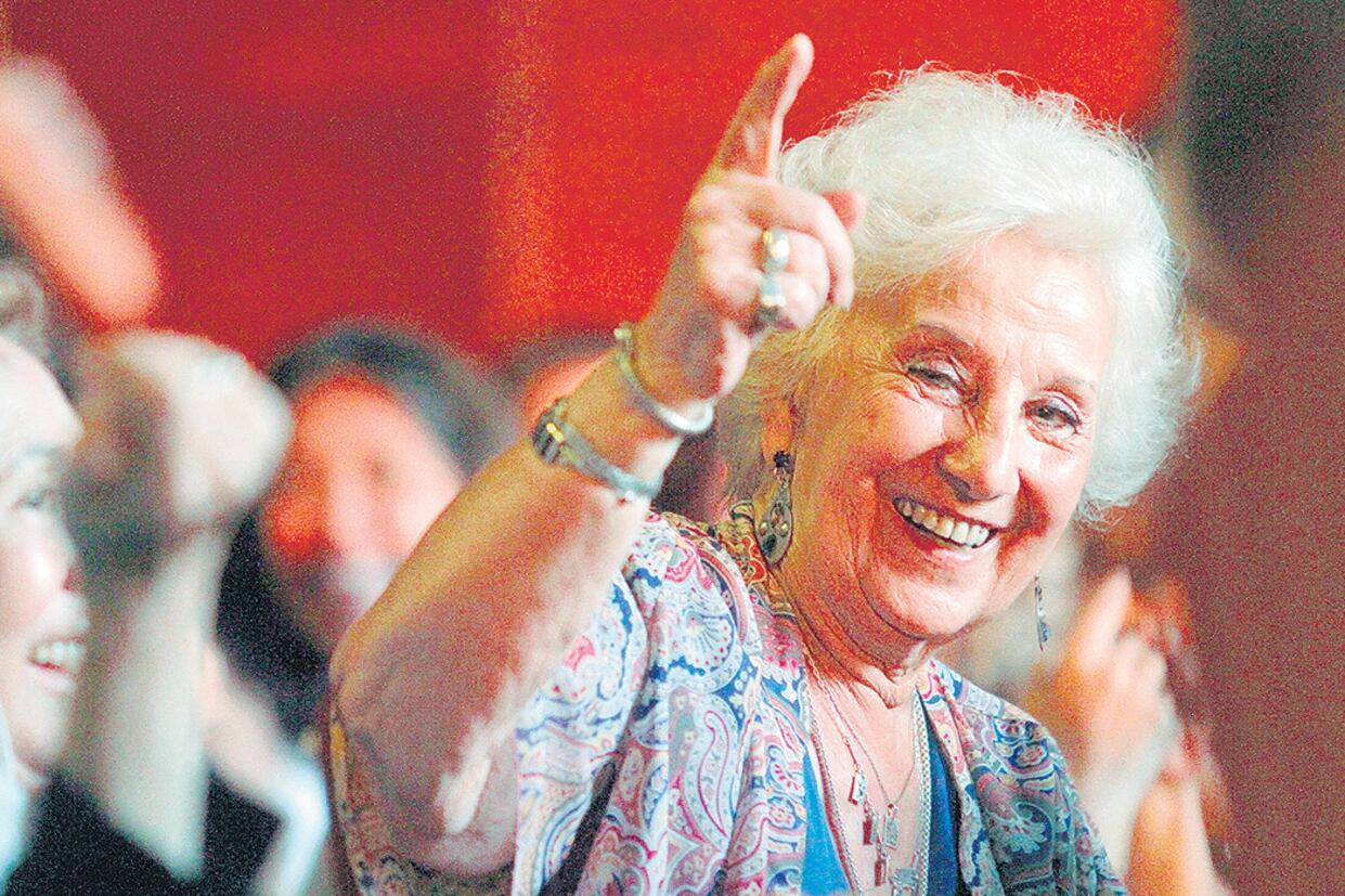 Estela de Carlotto, presidenta de Abuelas de Plaza de Mayo.