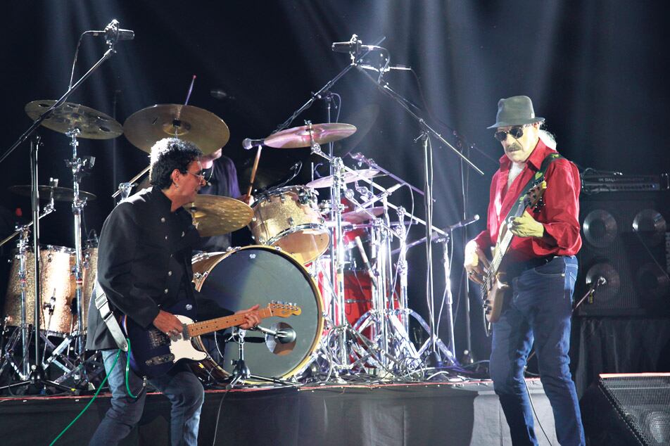 El recital podría haberse llamado “la voluntad de seguir”.