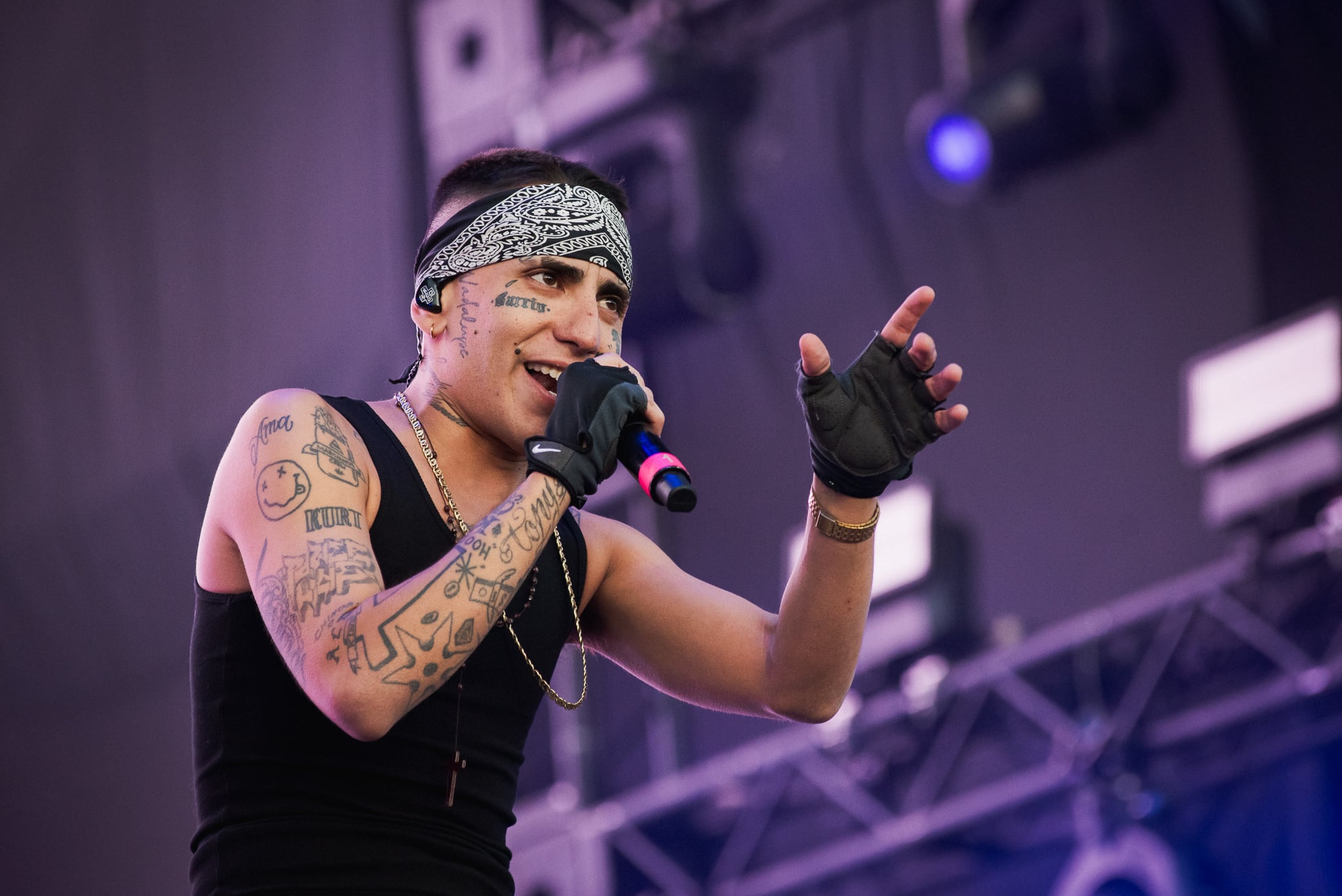 Sin encabezar cartel ni cerrar escenarios, Neo Pistea fue figura estelar en la primera jornada, un OG reconocido por todos en la escena