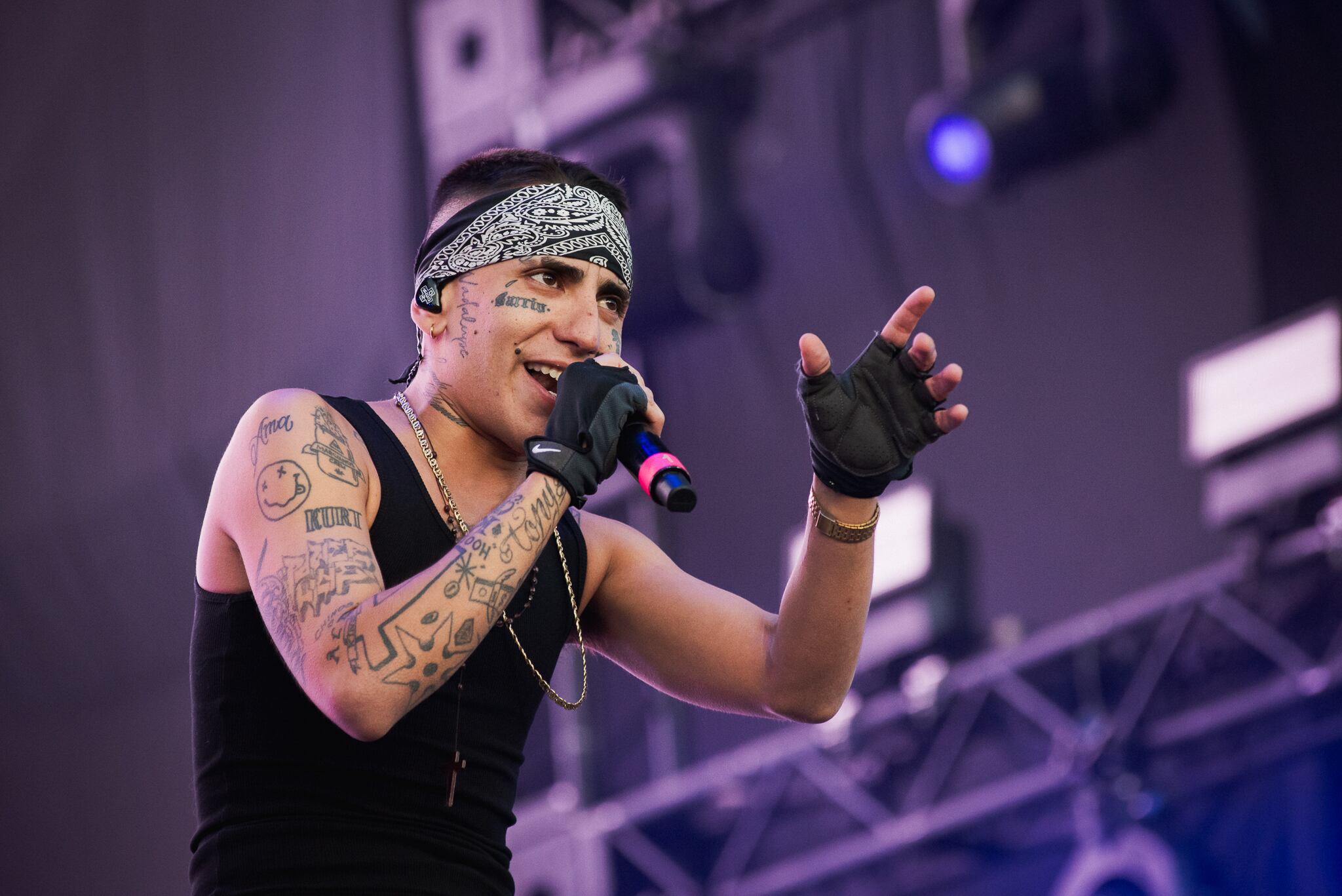 Sin encabezar cartel ni cerrar escenarios, Neo Pistea fue figura estelar en la primera jornada, un OG reconocido por todos en la escena