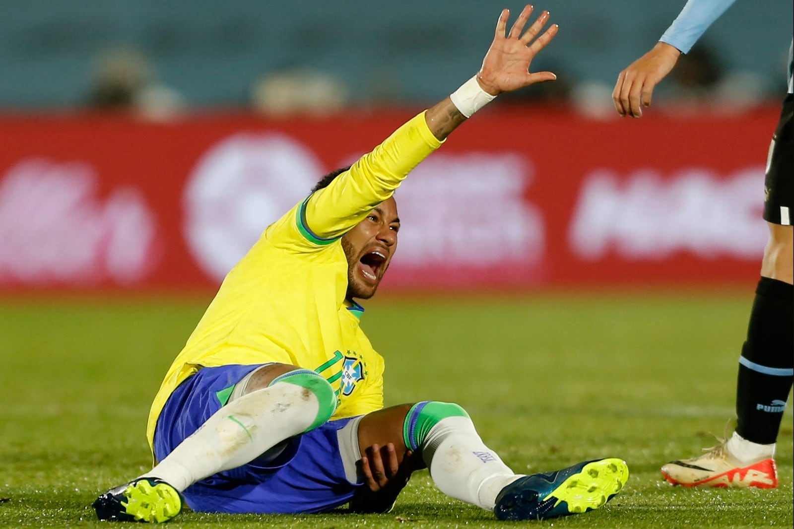 Neymar y el momento de la lesión