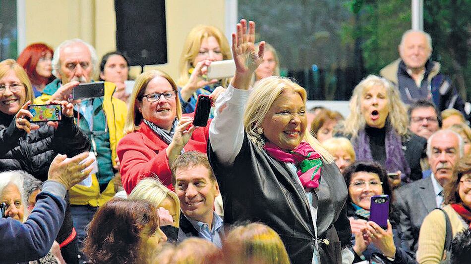 “Quise decir que hay una mínima posibilidad. Y yo apelo a esa mínima posibilidad”, insistió Carrió.