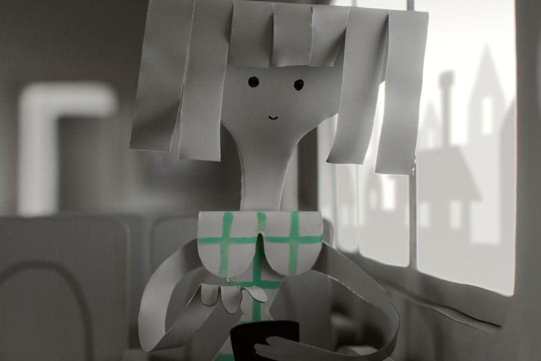 La obra de Zaramella fue concretada para la técnica de stop motion (Foto: Juan Pablo Zaramella).