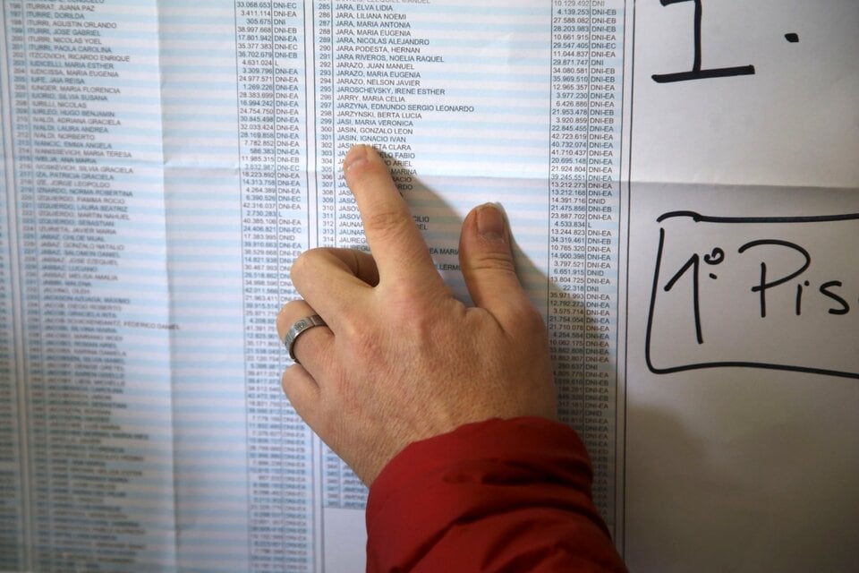 Ya está disponible el padrón electoral definitivo para las elecciones nacionales de octubre 2025